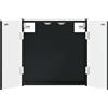 vidaXL Armadietto per bersaglio da freccette ARNHEM, nero, 52,5 x 10,5 x 53,5 cm