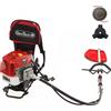 GeoTech GT-2 58BP - Decespugliatore a zaino professionale
