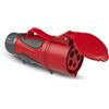 PCE 2253-6 Connettore CEE 32A 5 Poli 400V IP54 - Spina Industriale Grip | Spina CEE 32A 6h con morsetti a vite, involucro 2K antiurto e pressacavo 11,5-22 mm per cantieri ed esterni