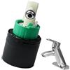 Generico Noyau De Valve De Robinet Monotrou - Cartouche De Rechange En Céramique 2 Pouces | Compatible Avec Hansgrohe M3 M2 92730000 | Pour Robinet De Cuisine, Anti-Fuite, Réparation De Plomberie