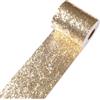 Decotalk Champagne Bordo Adesivo Per Mobili Cornice Dello Specchio Glitterato 10X600cm Bordo Per Carta da Parati Champagne Autoadesivo Pellicola Adesiva Rimovibile Per Parete Bagno Camera da Letto