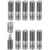 QUARKZMAN 10Pcs Cerniere A Botte Saldabili, 2-3/8 x 5/8 Acciaio Al Carbonio Resistente Cerniere Staccabili Per Porte A Battente Metaliche Cancelli Porte Rimorchio Rampe
