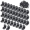 XINMEIWEN Set di 40 staffe angolari a L con staffa angolare a 90 gradi, connettore di fissaggio ad angolo retto per mobili in legno, armadietti, cassetti, sedie con 80 viti (20 mm x 20 mm)