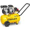 STANLEY COMPRESSORE SILENZIATO SENZA OLIO STANLEY LT.24 - 1,3 HP - 8 BAR - 1500 WATT - 230 V