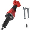 luolety Smerigliatrice senza fili compatibile con Milwaukee 18 V, smerigliatrice dritta elettrica senza spazzole 24000 giri/min con 4 velocità variabili per rimozione della ruggine rettifica lucidatura