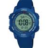 Lorus Orologio digitale al quarzo da uomo con cinturino in silicone, Blu - R2373PX9