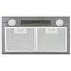 CATA GT PLUS - Cappa Cucina - Tipo da Incasso - Motore 200W - Classe Energetica C - 3 Livelli di Aspirazione - Pannello di Controllo Meccanico - Finitura in Acciaio Inox - Cata