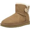 UGG Mini Bailey Button Ii, Stivali classici Donna, Marrone (Chestnut), 39 EU