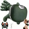 AURIVEE Massaggiatore Cervicale 4D con Calore, 10 Dita Shiatsu Massaggiatore Collo e Spalle, 3 Intensità, 2 Livelli Calore, Senza Fili, Leggero 760g, Portatile per Casa Ufficio Viaggio