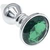 NURCIX Spina anale Dimensione XXS Plug anale Butt Plug Giocattoli del sesso anale Butt plug anale in metallo Plug anale S175 (5cm*1.8cm)