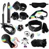 WreGmgg 12 Pcs Nylon Kits,Set Di Fitness Regolabile,Corda Da Benda,Coppia Regali-Stretching Accessories-D-2 (Nero)