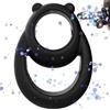 WreGmgg Accessori Sportivi Traspiranti Degli Uomini, Set Di Esercizio Muscolare Maschile - Regalo Di Coppia - D-29 (Nero)