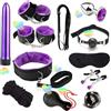WreGmgg 12 Pcs Nylon Kits,Set Di Fitness Regolabile,Corda Da Benda,Coppia Regali-Stretching Accessories-D-2 (Viola)