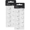 KH HAIKE Domes Hearing Aid for Oticon Replacements, Oticon Minifit Double Vent Bass Domes (6 mm/2 Pack),Universal Domes for Oticon Hearing Aid Supplies.