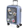 ITACA Trolley Bambina Rigido Colorato Valigia Bambina Viaggio Trolley Bimba Cabin