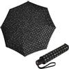 Knirps Ombrello tascabile A.200 Medium Duomatic - compatto e resistente alle intemperie - Canale del vento testato - Pinta Classic