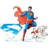 Star Cutouts SC4924 Superman e logo 3 ripiani in cartone sagomati, altezza 30 cm