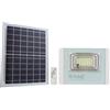 V-TAC 20W LED Solar Floodlight 6400K White Body