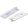 FACULX Striscia luminosa a LED per frigorifero RONGSHENG, SW-BX02B 49031078 DC12V 6000K per illuminazione frigorifero congelatore cinghiale installazione senza cuciture misura precisa barra luminosa