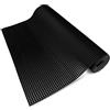 Floordirekt Tappetino Protettivo per Piscina, per Esterni, Adria, con Funzione di drenaggio, in PVC, Antiscivolo, per Zone umide e luoghi di Lavoro, al Metro (120 x 50 cm, Nero)