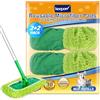 KEEPOW 4 Panni Microfibra Pavimenti per Swiffer Sweeper Scopa