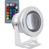 LEDKIA LIGHTING Faretto LED RGB da Superficie 12V 7W IP67 80 mm145º