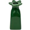 Générique Vaso Soliflor Fiore in terracotta, altezza 11,5 cm, collezione Boemia (Verde)