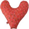 POWER INN Cuscino per petto Hope, circa 32 x 34 cm, per alleviare il dolore dopo mastectomia, morbido cuscino per avambraccio o ascelle, 100% cotone (rosso - fiori)