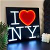 Neonific I Love New York® LED Neon Sign (30,5 x 30,5 cm) - Licenza ufficiale
