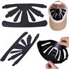 CABODYALS 10 pz Nero Aderente Cappello Mo ante Inserto Supporto Rack Preveting Cappelli Da Deformazione Fodere Durevole In Plastica Cappelli Mo Interno per Uomo Donna Baseball Sport Accessori Fai Da T