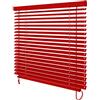 OR TENDE - Tenda Veneziana da 50 mm 190x100 cm in Alluminio Su Misura per Esterno Personalizzata con Nastro in Corda per esterno Made in Italy