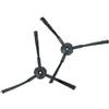 vhbw 2X Spazzola Laterale Compatibile con iLife A4s, V3s, A4, A6s, V5, V5s PRO, V5s, A6, V3 Robot aspirapolvere - Set spazzole, DX/SX, Nero