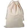 Raguso Borsa per Abiti sporchi per Uso Domestico con Sacco di Lavanderia in Cotone Naturale di Grande capacità Beige con Chiusura a Cordoncino per Uso Domestico(30 * 40cm)