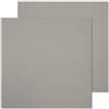 Craftelier - 30 Fogli di Cartone Grigio Pressato, 20,3 x 20,3 cm da 2 mm