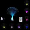 Generico Ice Crystal Lampada in Fibra Ottica,Lampada in Fibra,Lamp Cambio di Colore, LED dal Design Retrò, Effetti Luci Multicolore,per la decorazione della tavola