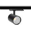 TOT ELECTRIC FARETTO LED 30W per binario Trifase elettrico Nero proiettore faro orientabile 220V sistema di illuminazione modulabile per vetrina showroom negozio casa Luce Calda 3000K