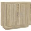 vidaXL Credenza in Legno Compensato Arredo Armadio 80x40x75 cm Colori Diversi