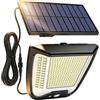 Vanranger Luce Solare LED Esterno con Pannello - Faro Solar Lampada Sensore Movimento