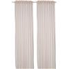 IKEA Bymott - Coppia di tende, 120 x 300 cm, colore: Bianco/Beige a righe