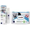 Camon salviette olio di neem e lavanda & shampoo olio di neem per cani