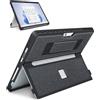 SSS·GRGB Custodia adatta per Microsoft Surface Pro 11/Surface Pro 10/Surface Pro 9/Surface Pro 8 13, con copertura stent, cinghia da polso, custodia robusta all-in-one compatibile con tastiere di