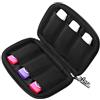 King Of Flash 6 chiavette usb in astuccio portatile imbottito - nero