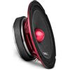DS18 PRO-X6.4BMSL slim midrange altoparlante Speaker 6,5 200 watt rms e 400 watt max 4 ohm a ridotta profondita' per alloggiamenti ristretti auto con ogiva, set da 1