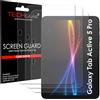 TECHGEAR 3 pellicole protettive per Samsung Galaxy Tab Active 5 Pro 10,1 (SM-X350/SM-X356), trasparenti ad alta definizione, antigraffio, trasparenza HD, compatibili con pennino capacitivo