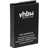 vhbw batteria compatibile con Motorola SL7550, SL500, SL7550e, SL7580, SL7580e, SL7590 radio (1800mAh, 3,7V, Li-Ion)