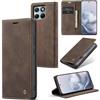 WJXEXRS Cover per Motorola Edge 70 Fusion 5G, Custodia in Pelle Motorola Edge 70 Fusion Supporto Slot Schede, Portafoglio Kickstand Wallet Magnetica Porta Carte, Adatto Motorola Edge 70 Fusion-Caffè