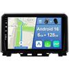 YUNTX [6GB+128GB] Android 16 Autoradio per Suzuki Jimny JB64 (2018-2021)-[Incorporato Carplay/Android Auto/DSP/GPS]-9 IPS Touch Screen-Camera+MIC Incluso-DAB/Mirror Link/Bluetooth 5.0