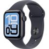 Apple Watch SE (2025) midnight aluminium 40mm midnight sport band Size M/L