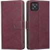 RankOne Cover per OPPO Reno4 Z 5G (6.57 Inches), Custodia Flip Pelle Portafoglio, Magnetica Libro Bumper Cover Case - Rosso