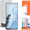 AGCUT Display LCD per Oppo Find X5 Lite 5G Schermo di Ricambio per Oppo Reno 7 4G CPH2371 / Reno 7 5G CPH2363 6,43 Pollici LCD Touch Screen Assembly con Strumenti, Nero